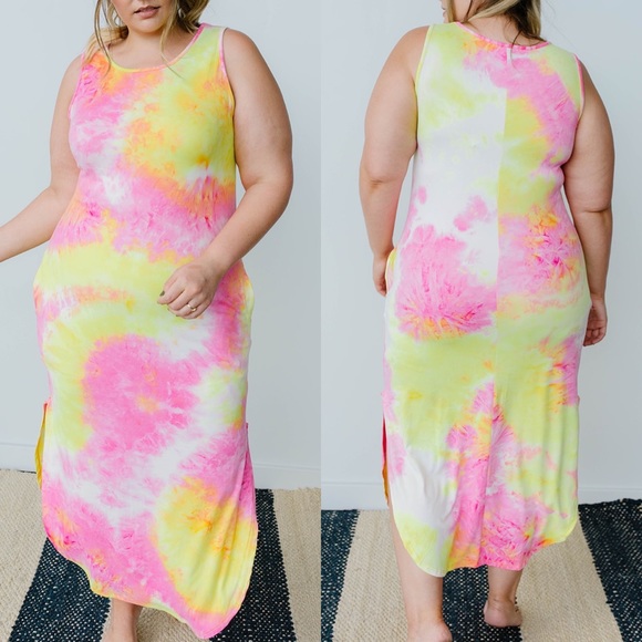 Citrus Splash Tank Dress - Picture 5 of 7